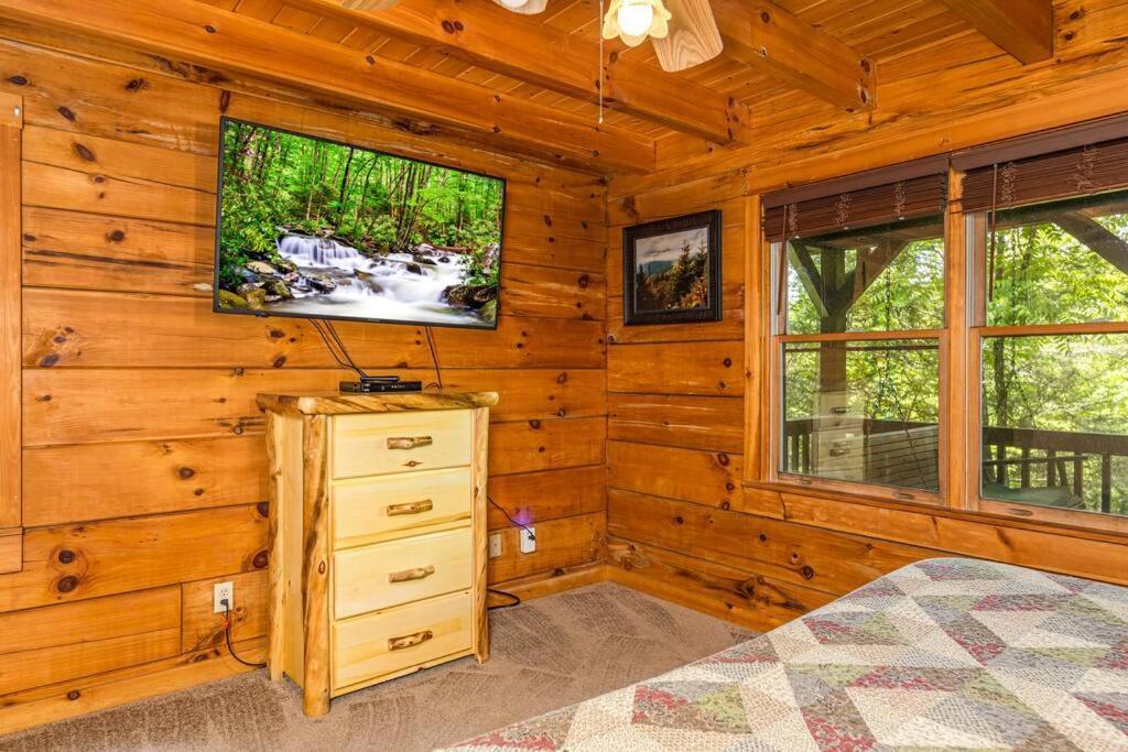 Pigeonforge Cabin Game Roomdog Friendlyhot Tub Pigeon Forge Esterno foto
